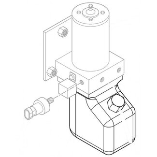 W8001078 - Reservoir - Park Brake Pump