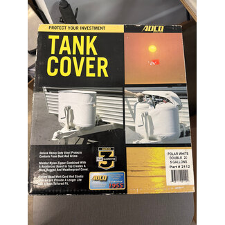 ADCO Propane Tank Cover Polar White 20lb