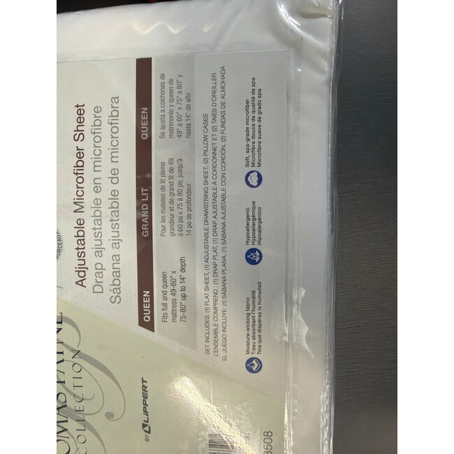 Thomas Payne Adjustable Microfiber Sheet