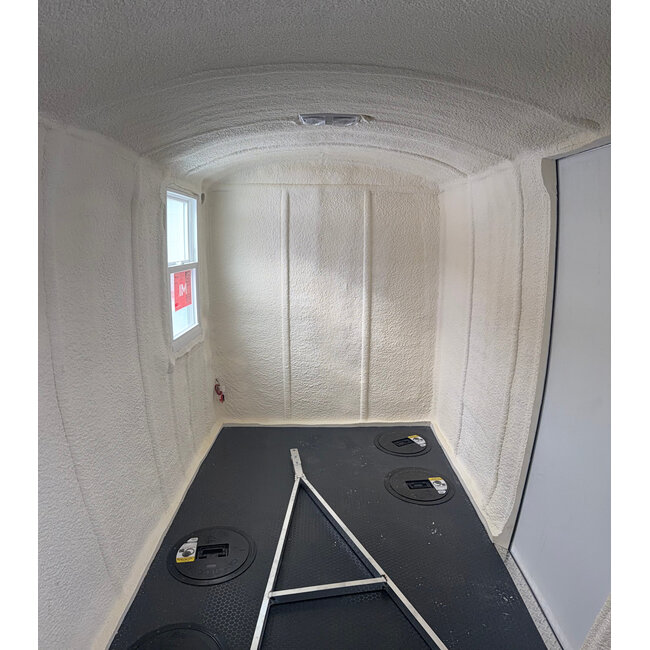 6X12 Aluma Lite Skid House Black