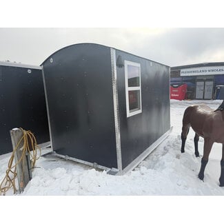 6X10 Aluma Lite Skid House Charoal