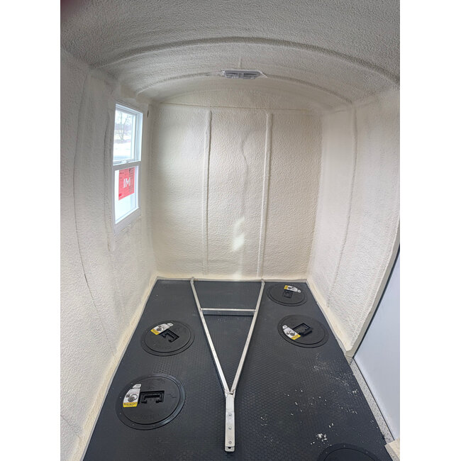 6X10 Aluma Lite Skid House Charoal