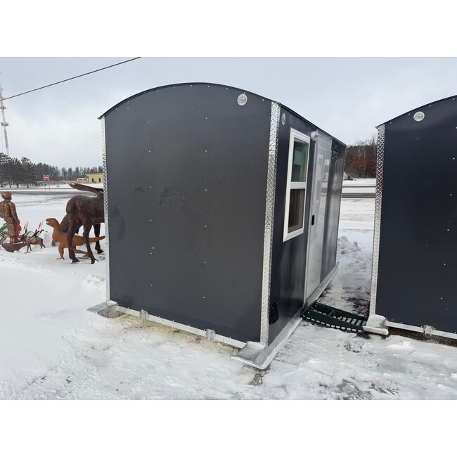 6X10 Aluma Lite Skid House Charoal