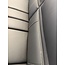 72" Roll Over Sofa - Black/White Stitching