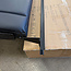 54" Roll Over Jackknife Sofa  Black/White Stitching