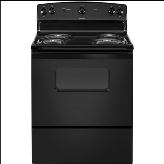 Hotpoint® 30" Free-Standing Electric Range - Black