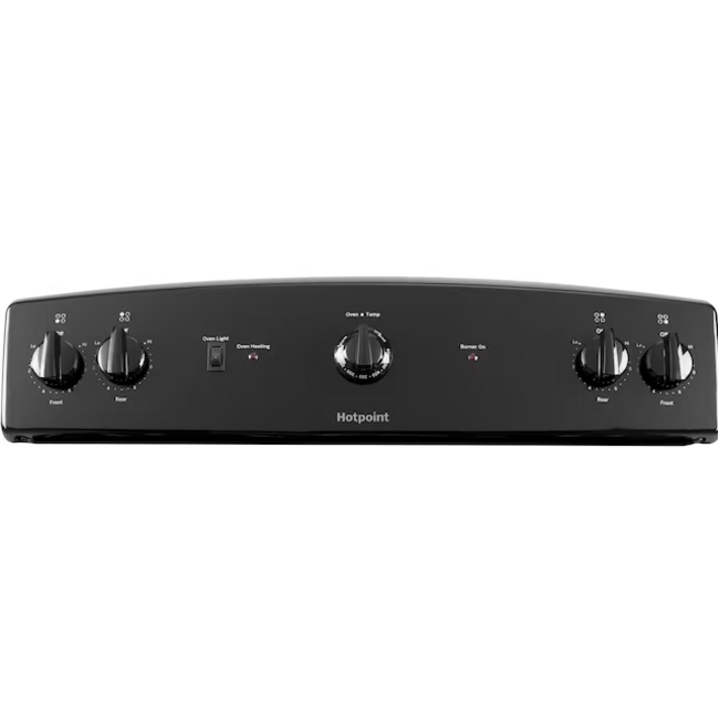 Hotpoint® 30" Free-Standing Electric Range -Black
