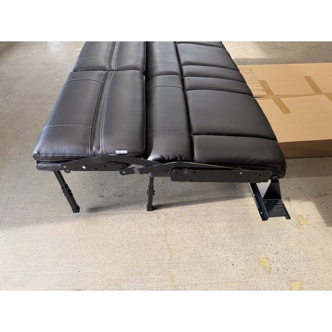 78" Roll Over Sofa - Chocolate
