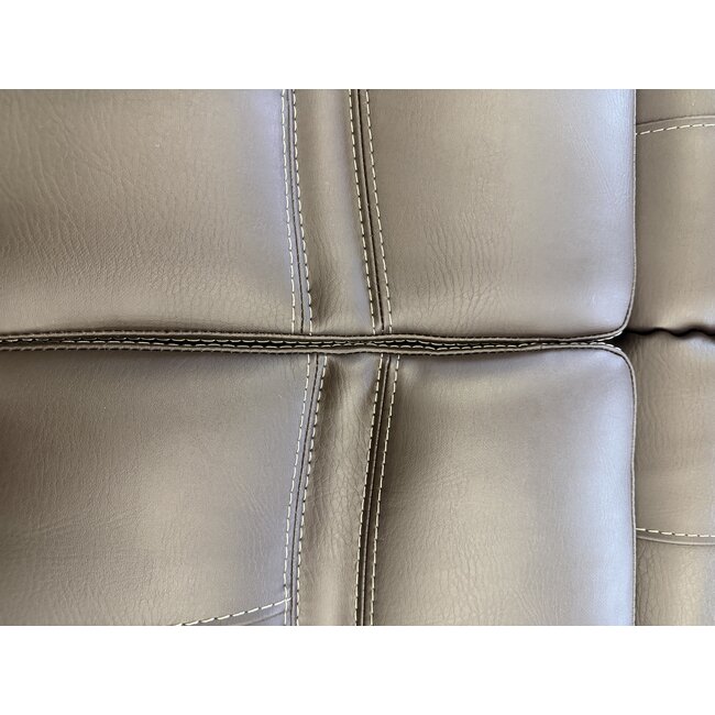 72" Roll Over Sofa -  Chocolate