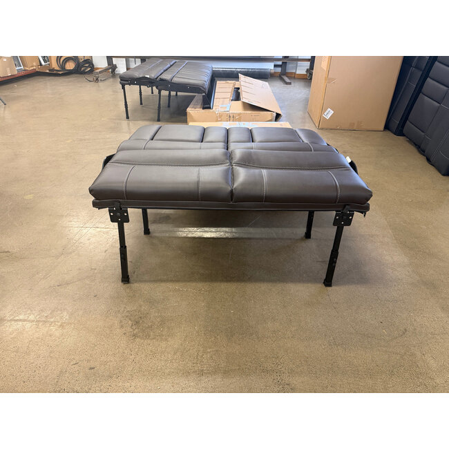 46" Roll Over Sofa - Chocolate