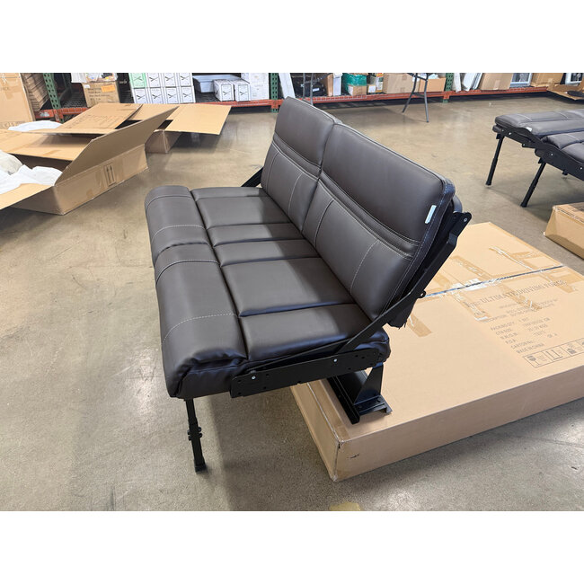 46" Roll Over Sofa - Chocolate