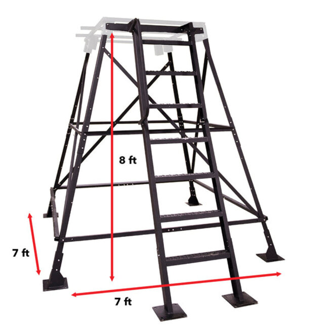 Stump 8' Blind Tower System