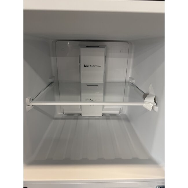 InVision 10.7 Cu. Ft. Black Glass Door 12V Refrigerator - Right Hand