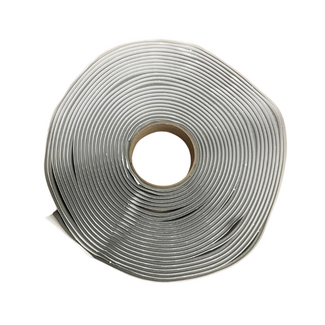 Alpha Systems Q130 1/8" x 3/4" x 30' Butyl Tape Gray