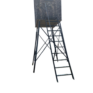 10' Stair Elevated Stand Hunting Blind Stand Tower