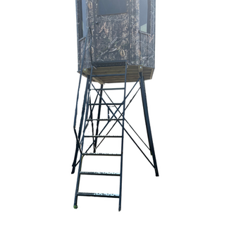 8' Stair Elevated Stand Hunting Blind Stand Tower