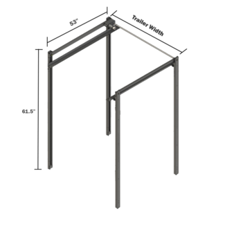 53" Happijac Electric Bed Lift System