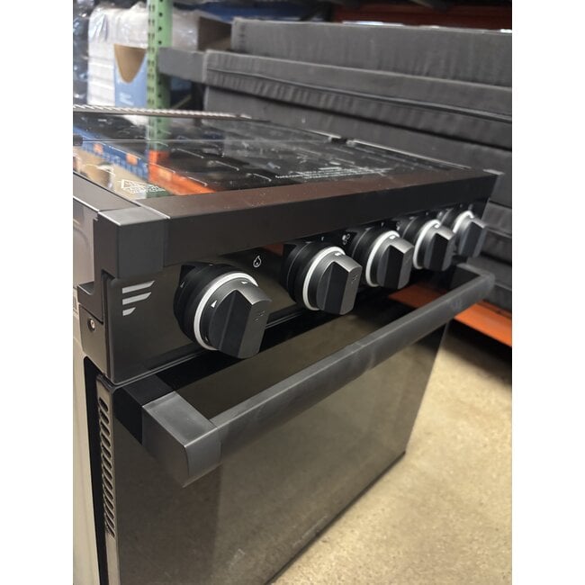 Furrion 21" All Glass 3 Burner Range w/ LED Knobs - Black