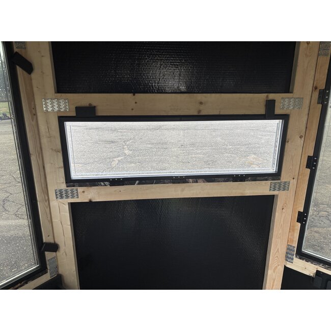 The Stronghold Deluxe 6x6 Amish Camo Hunting Blind w/ Dual Pane Windows