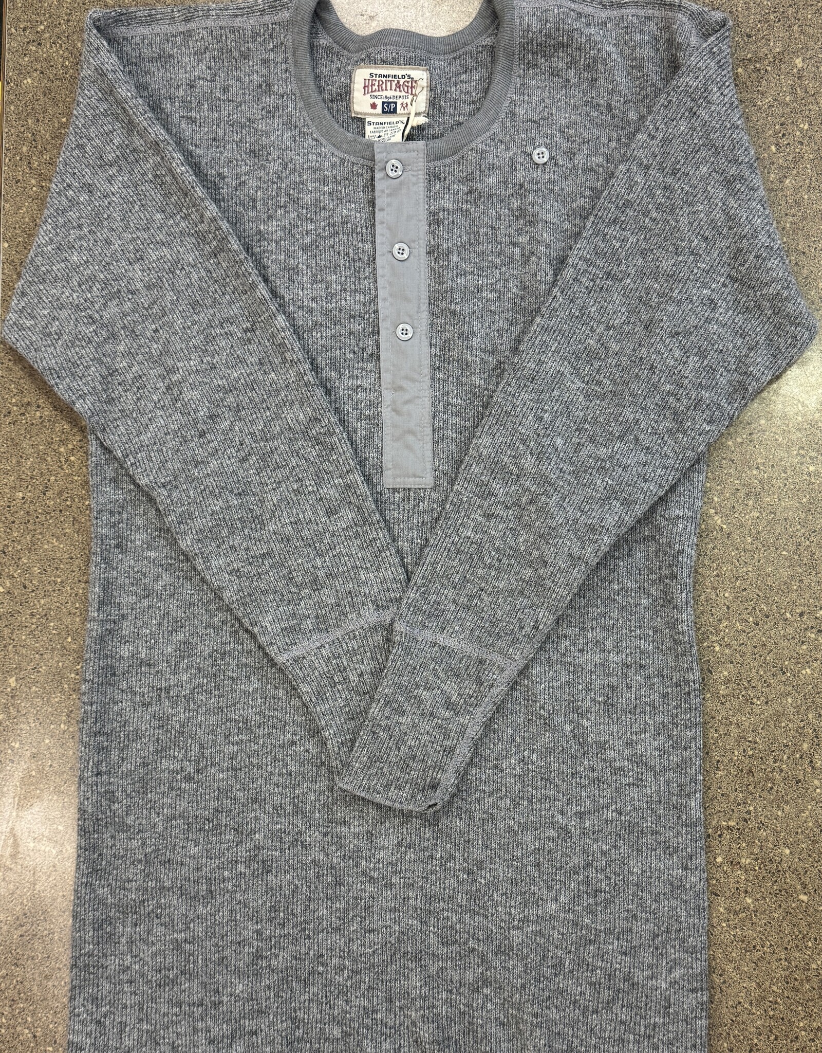 1328 Heavy Weight Wool Henley