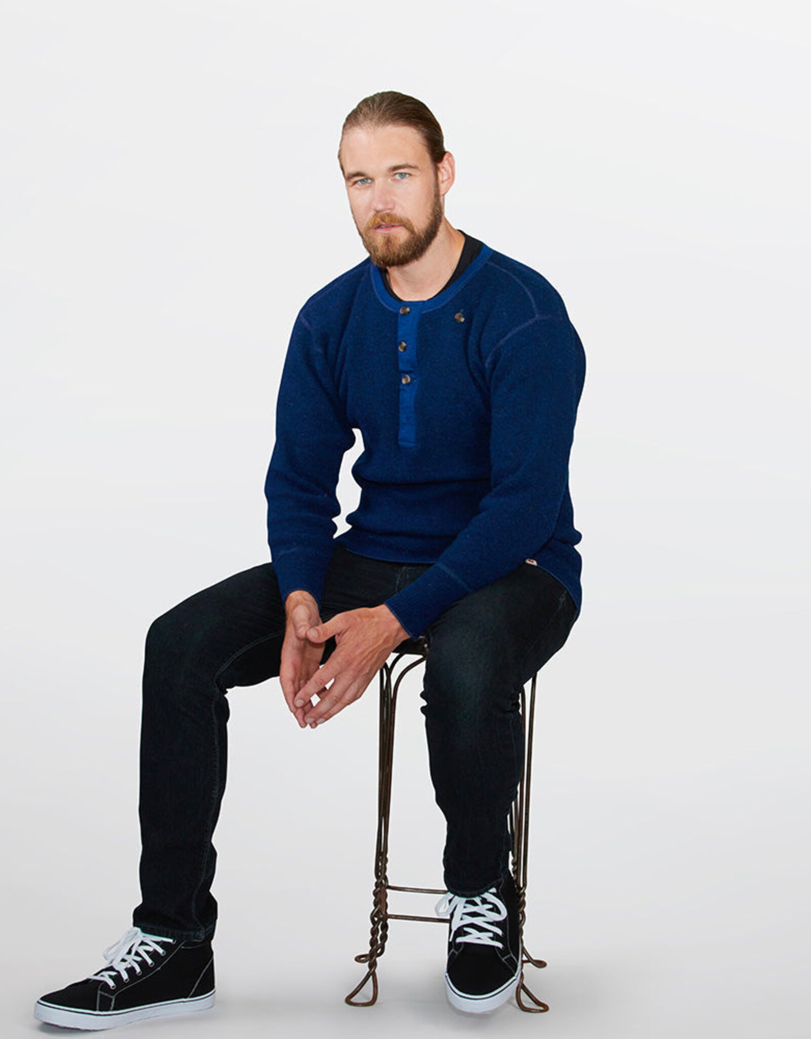 1328 Heavy Weight Wool Henley