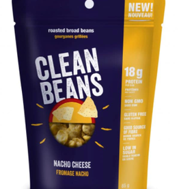 Clean Bean Clean Beans-Roasted Broad Beans, Nacho Cheese, 85g