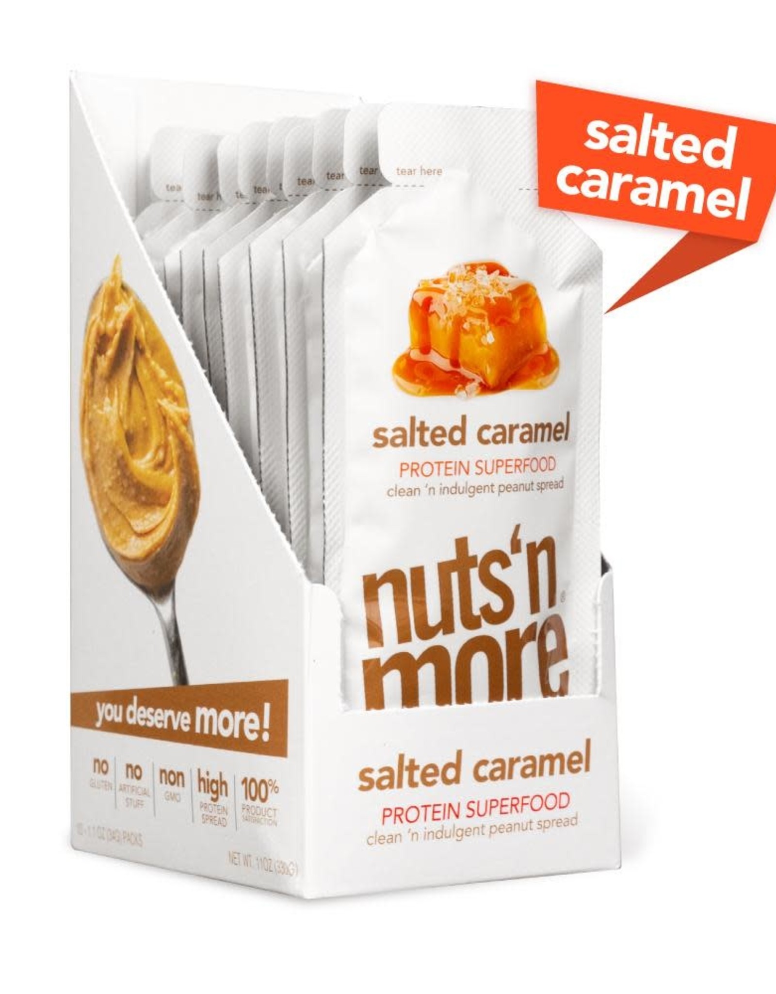 Nuts 'N More Nuts 'N More-PB-Salted Caramel, 33g