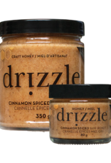 Drizzle Drizzle- Cinnamon Spiced Raw Honey, 375g
