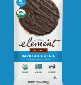 Element Element - Dipped Rice Cakes, Dark Chocolate (100g)