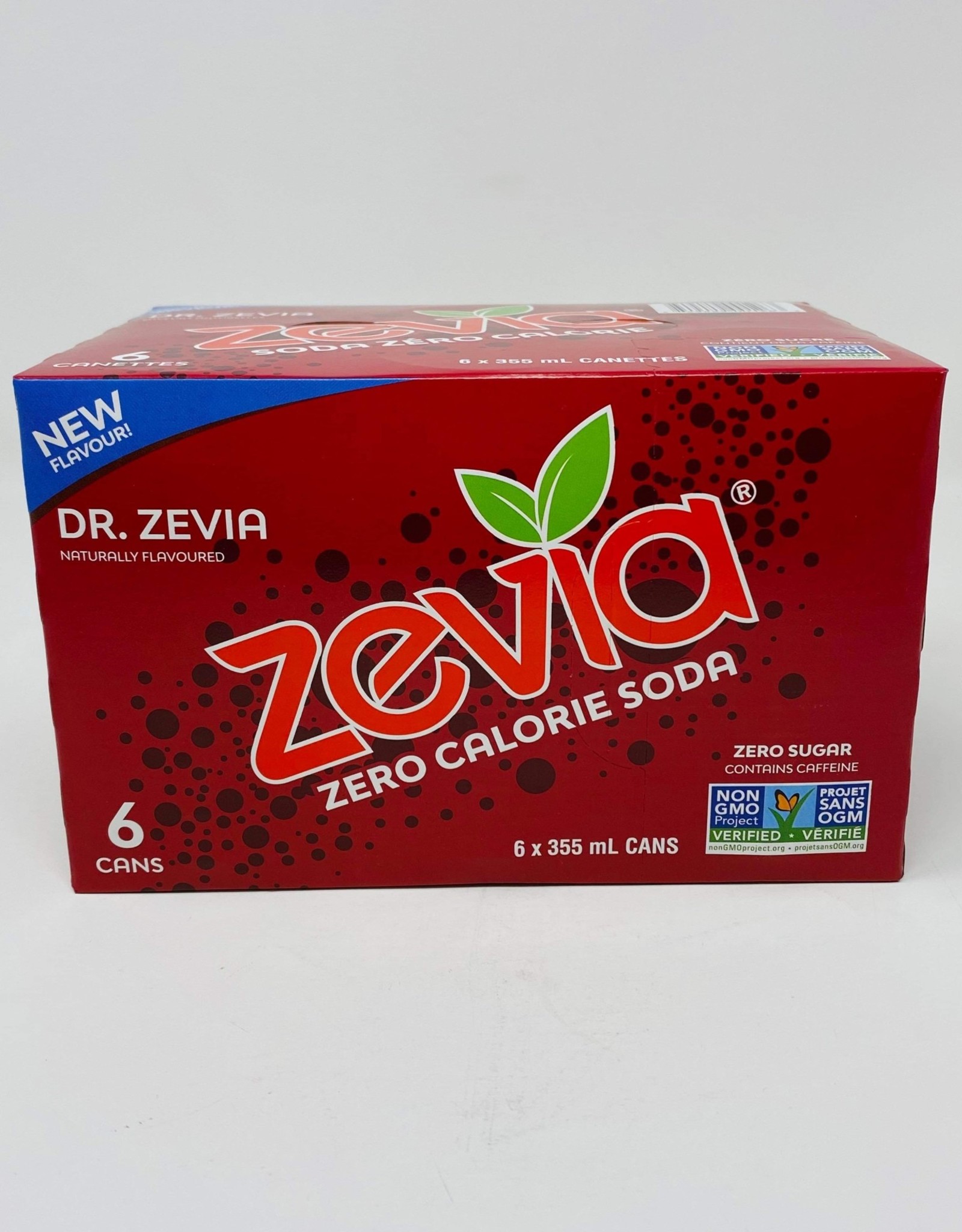 Zevia Soda Zevia - Soda, Dr Zevia (355ml-6pk)