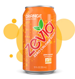 Zevia Soda Zevia - Soda, Orange -6 pk