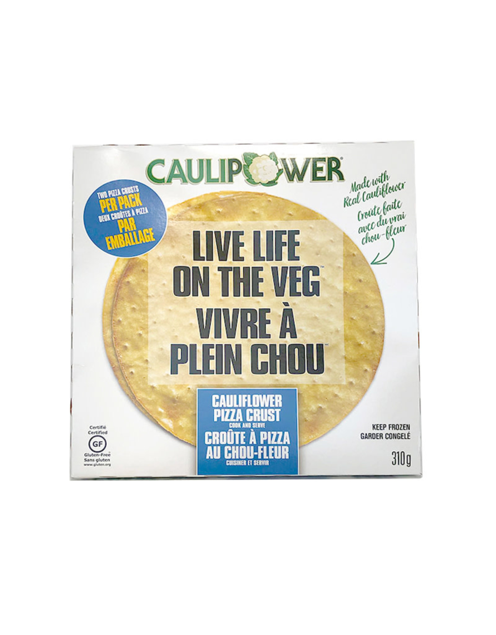 Caulipower Caulipower - Pizza Crust, Plain (2pc)