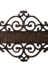 Welcome Cast Iron Sign