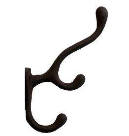 Cast Iron Triple Wall Hook