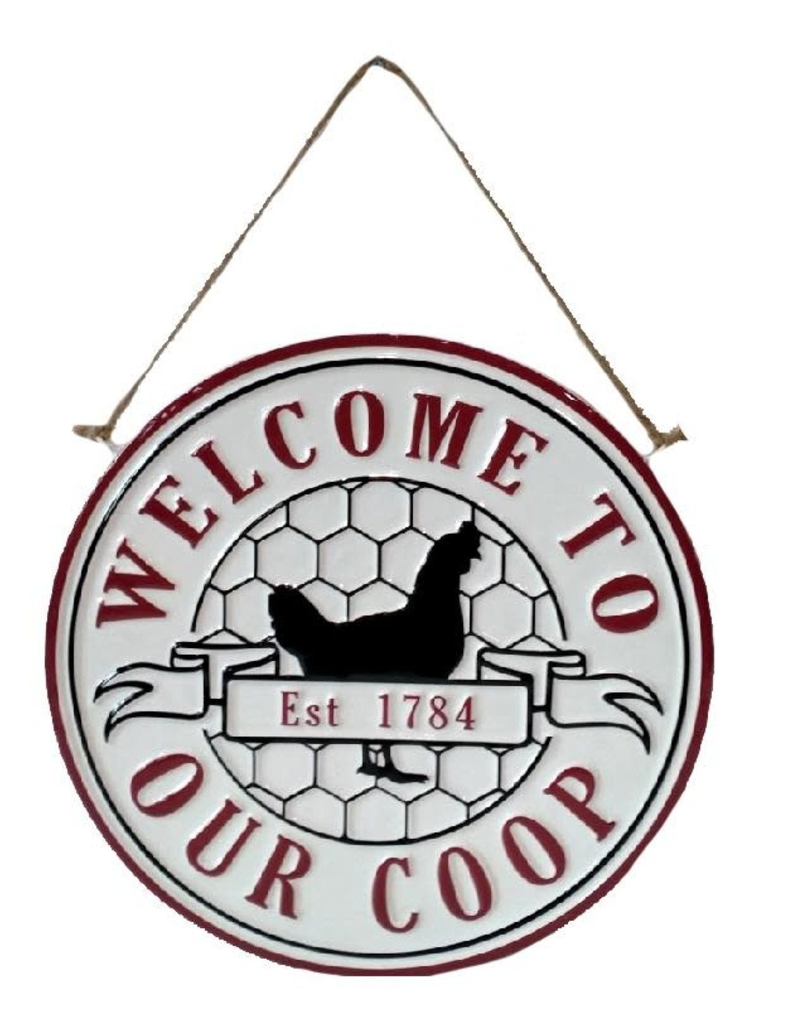 Welcome Coop Sign