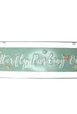 Butterfly Parking Sign