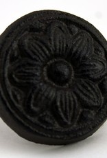 Cast Iron Flower Knob