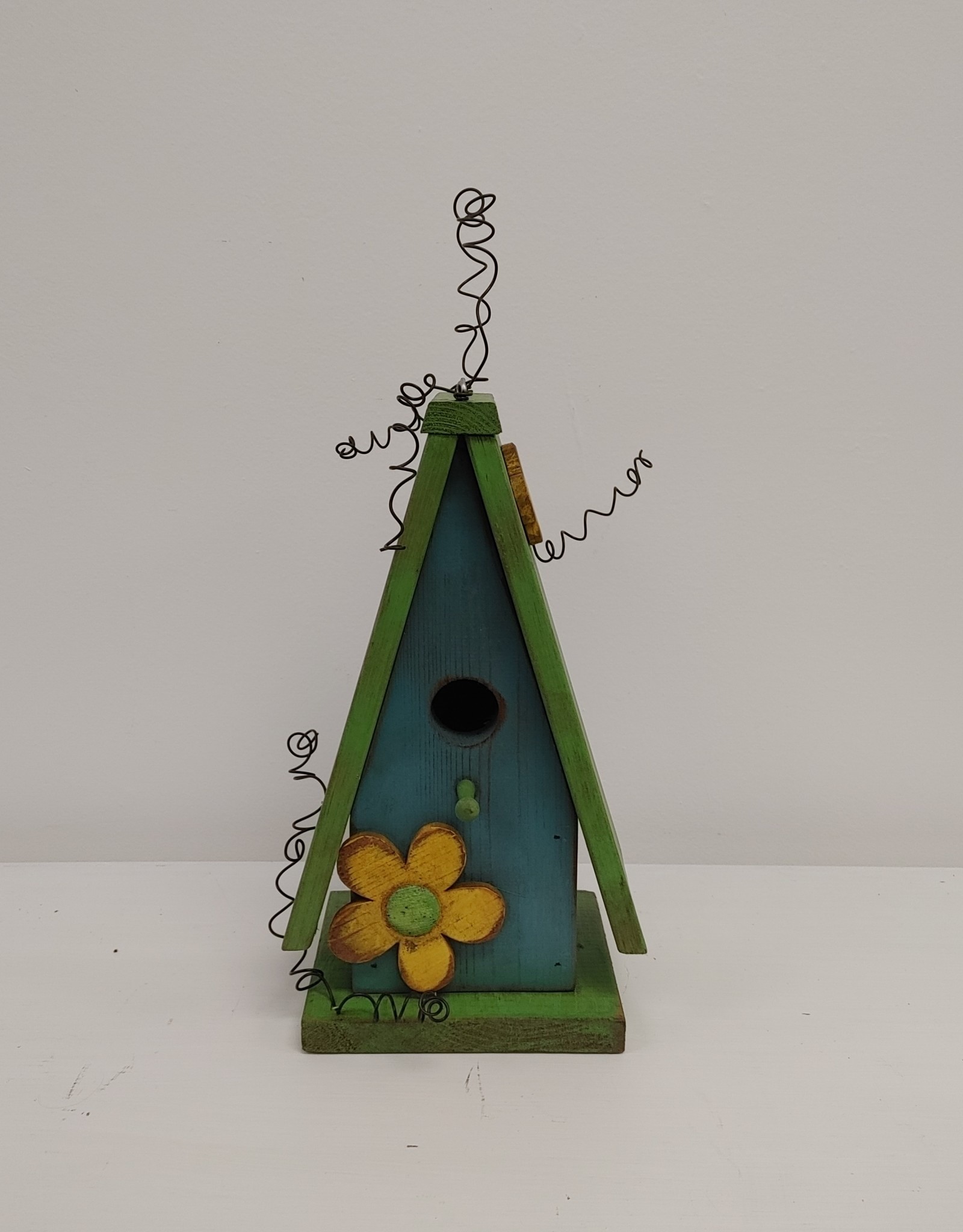 Colourful Wooden Birdhouse