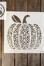 Pumpkin Mandala Stencil