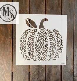 Pumpkin Mandala Stencil