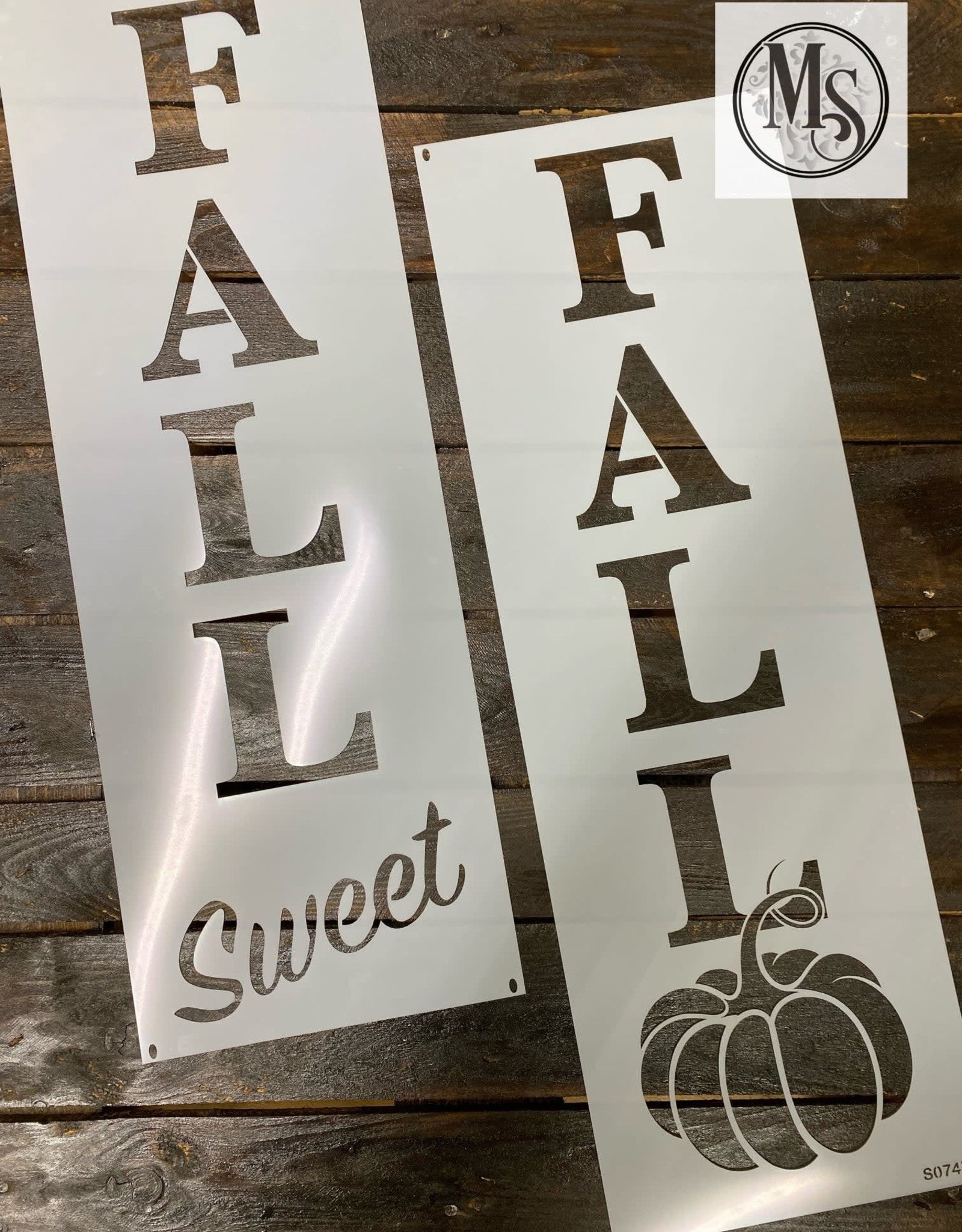 Fall Sweet Fall Sign Stencil -medium