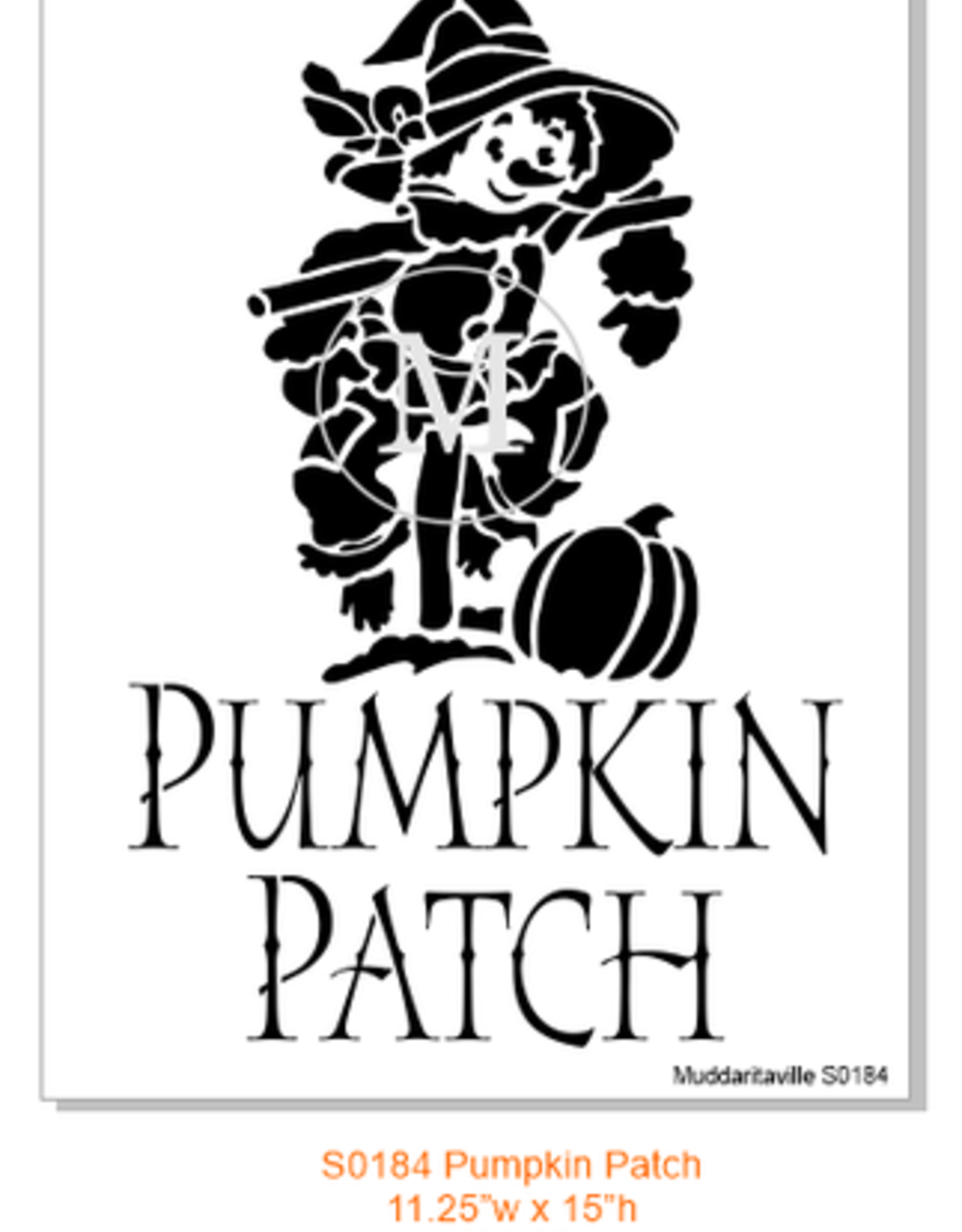 Pumpkin Patch Stencil