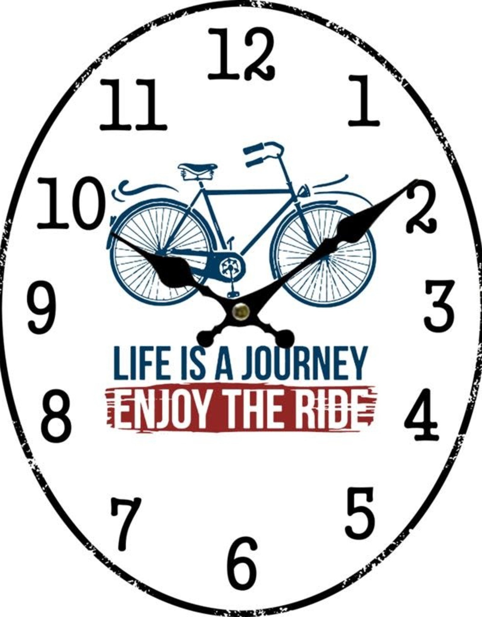 Enjoy the Ride Bicycle Clock