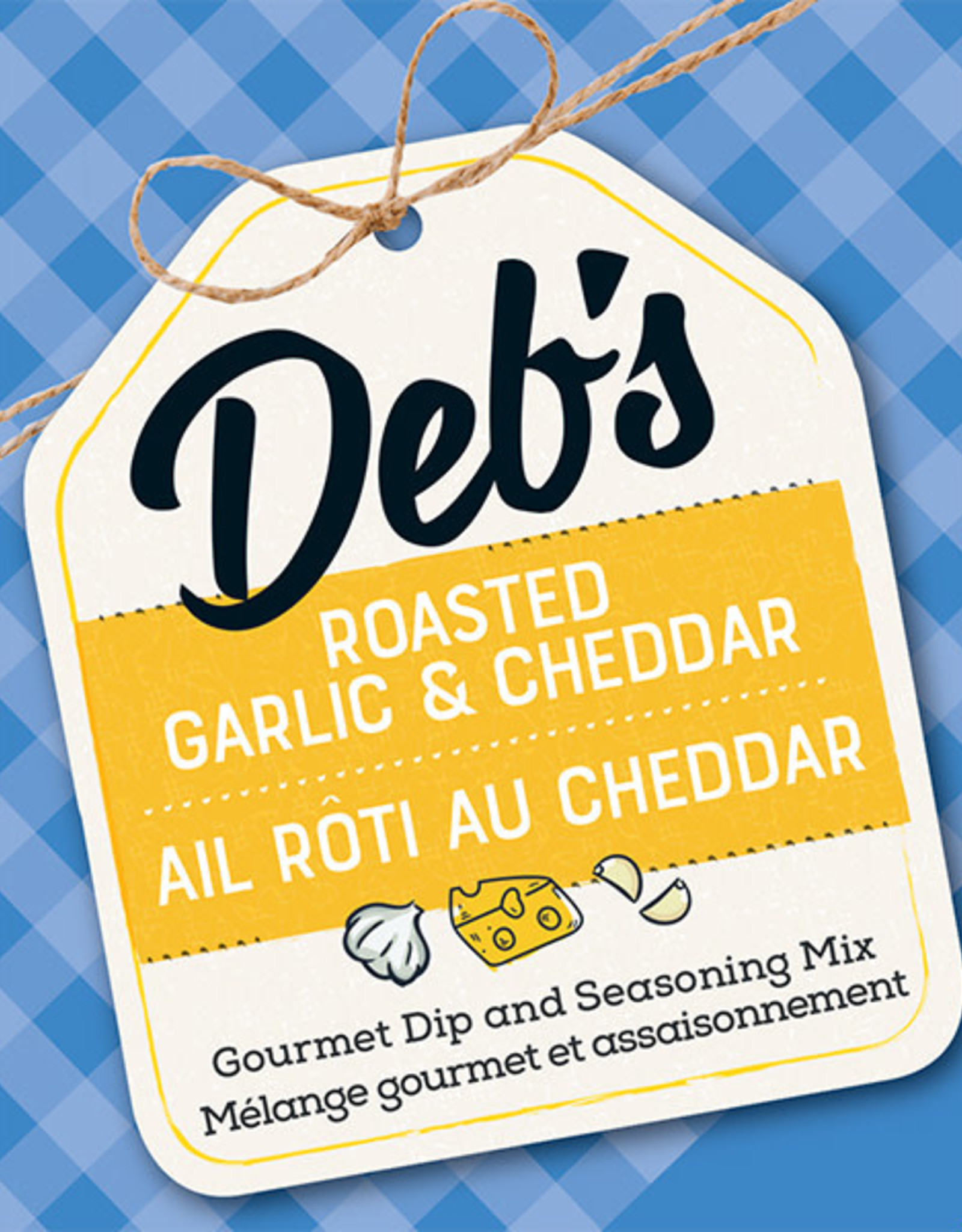 Deb's Dips - Roasted Garlic & Cheddar