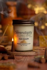 Serendipity Soy Candles 8oz Jar Candle - Nag Champa