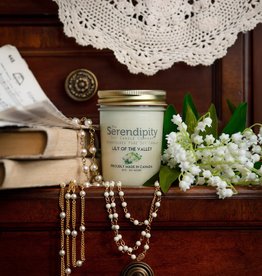 Serendipity Soy Candles 8oz Jar Candle - Lily of the Valley