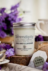 Serendipity Soy Candles 8oz Jar Candle - Earl Grey & Lavender