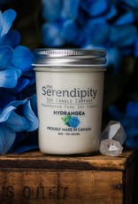 Serendipity Soy Candles 8oz Jar Candle - Hydrangea