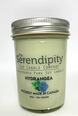 Serendipity Soy Candles 8oz Jar Candle - Hydrangea