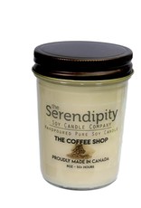Serendipity Soy Candles 8oz Jar Candle - The Coffee Shop